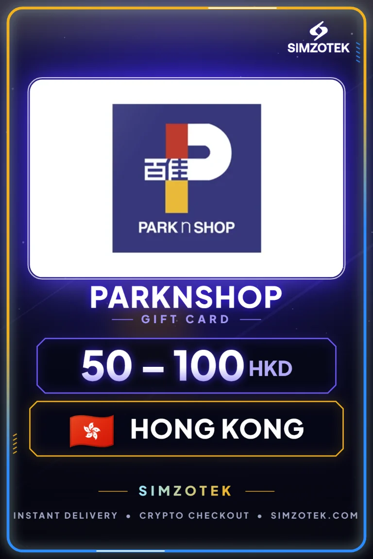 ParknShop Gift Card (Hong Kong)