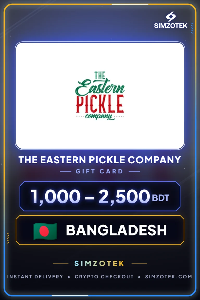 The Eastern Pickle Company Geschenkkarte (Bangladesch)