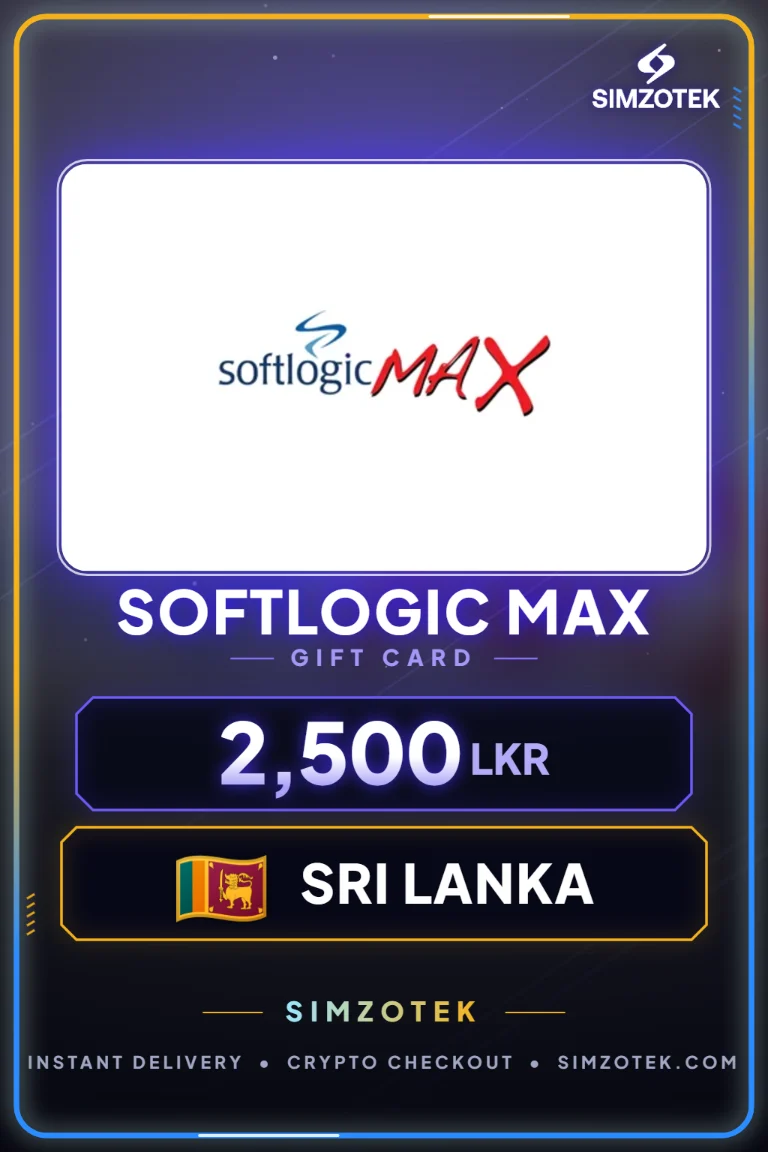 Softlogic Max dovanų kortelė (Šri Lanka)