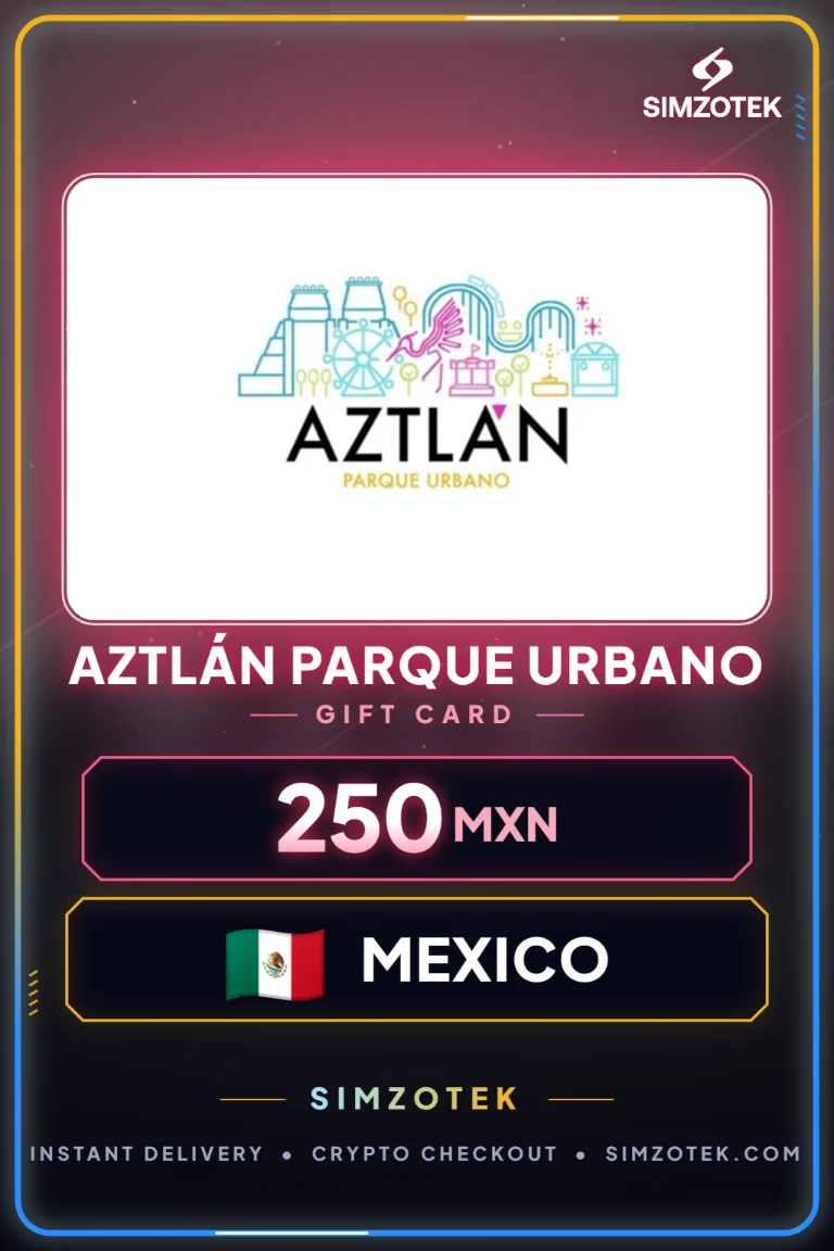 Dárková karta Aztlán Parque Urbano (Mexiko)