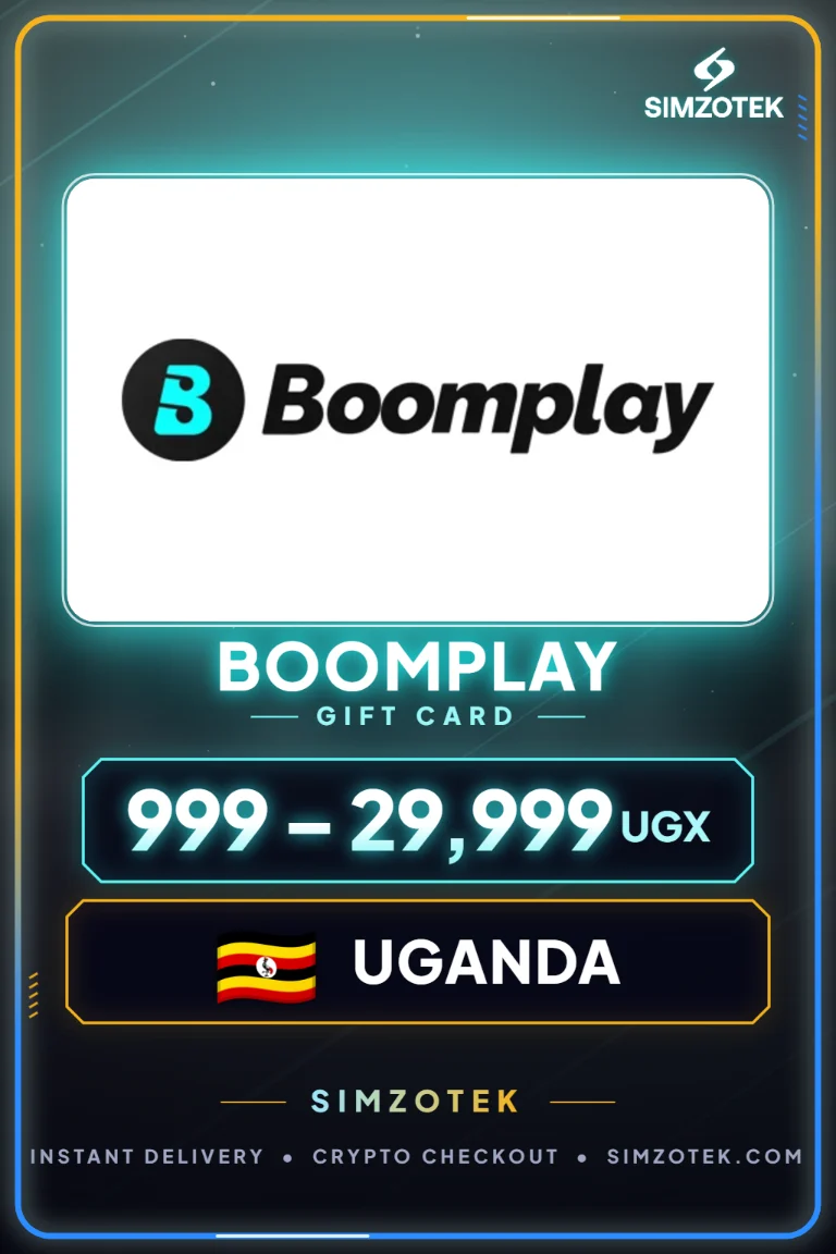 Boomplay Geschenkkarte (Uganda)