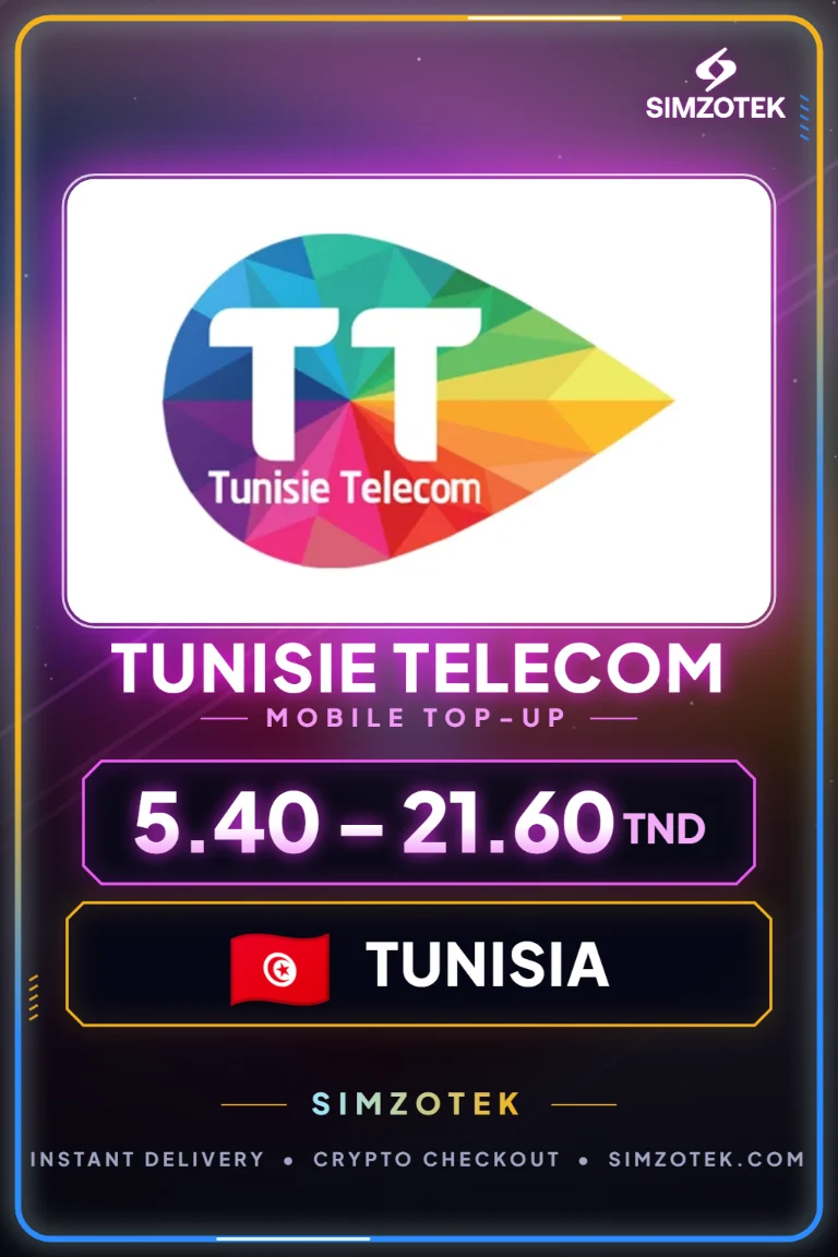 Credito prepagato Tunisie Telecom (Tunisia)