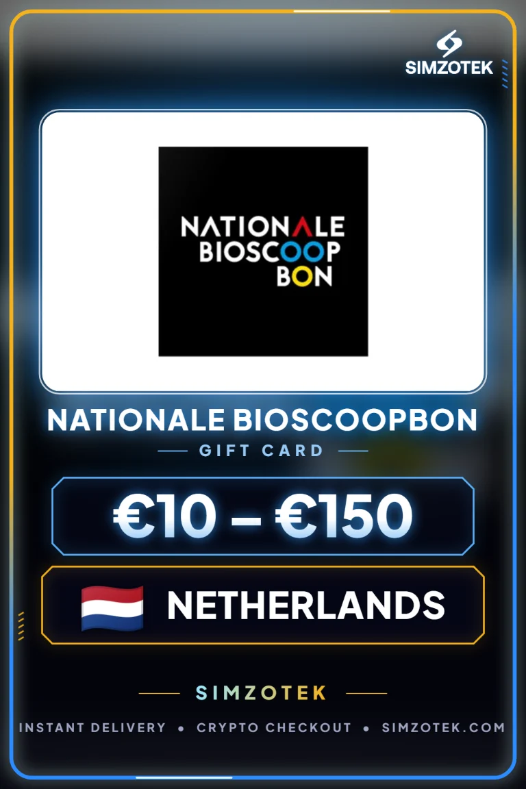 Dárková karta Nationale Bioscoopbon (Nizozemsko)