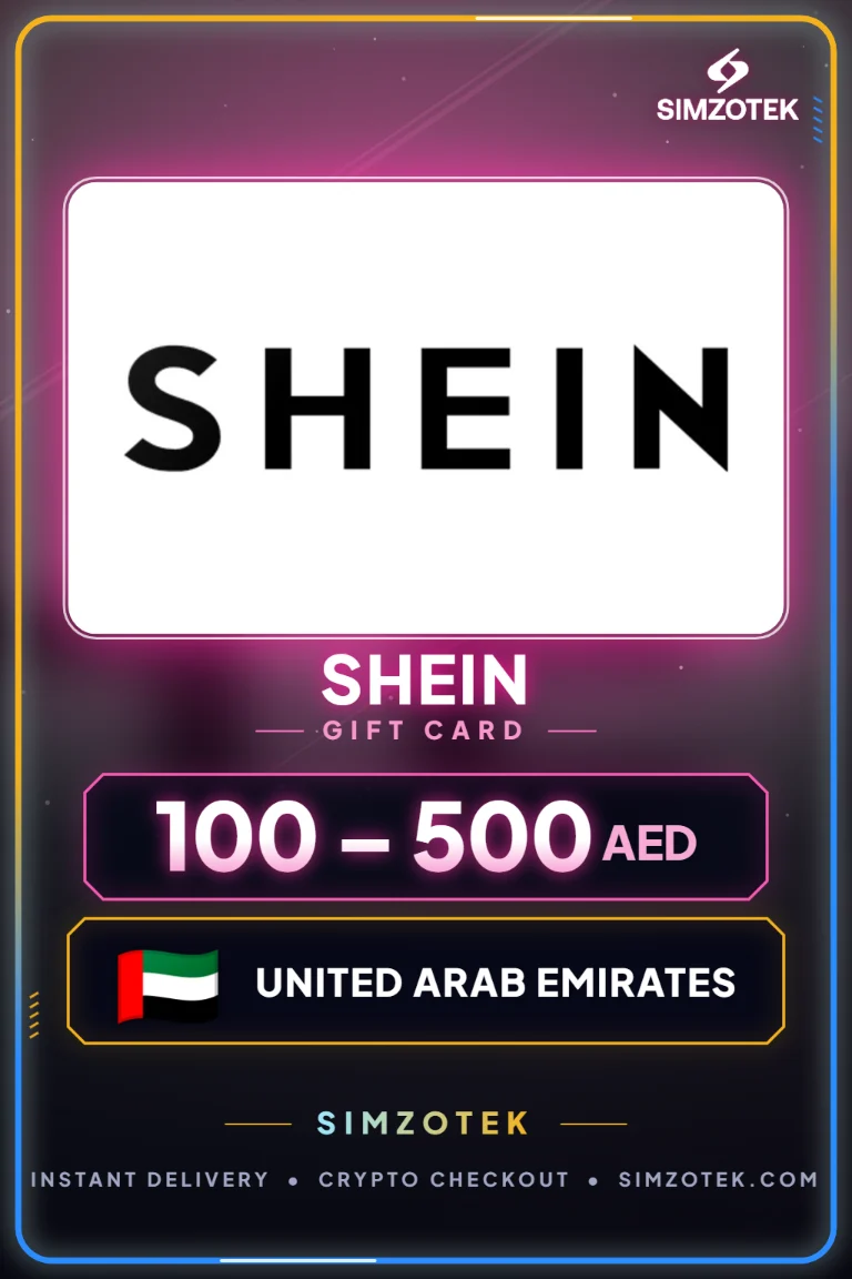 Dárková karta SHEIN (Spojené arabské emiráty)