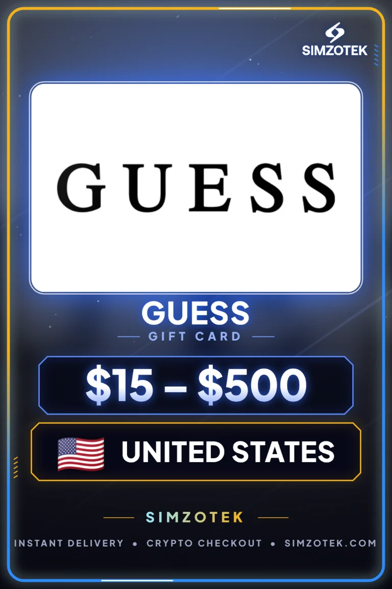 บัตรของขวัญ Guess (สหรัฐอเมริกา)
