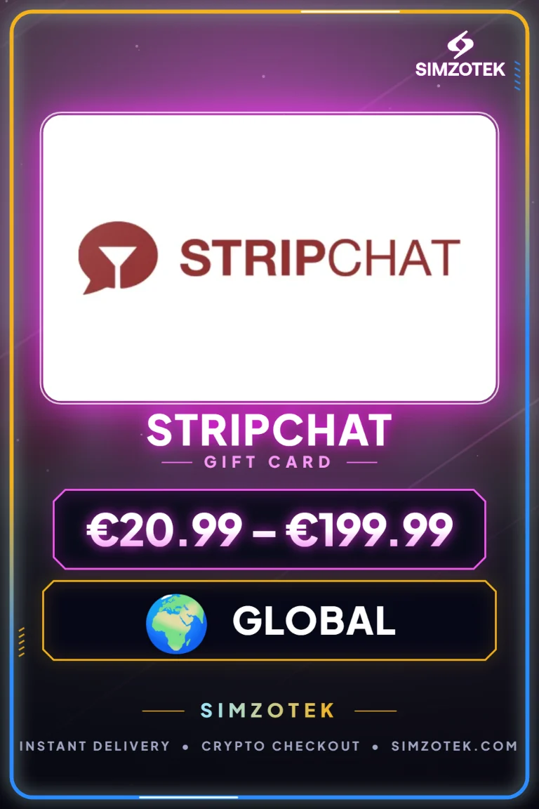 Dárková karta Stripchat (Globální)