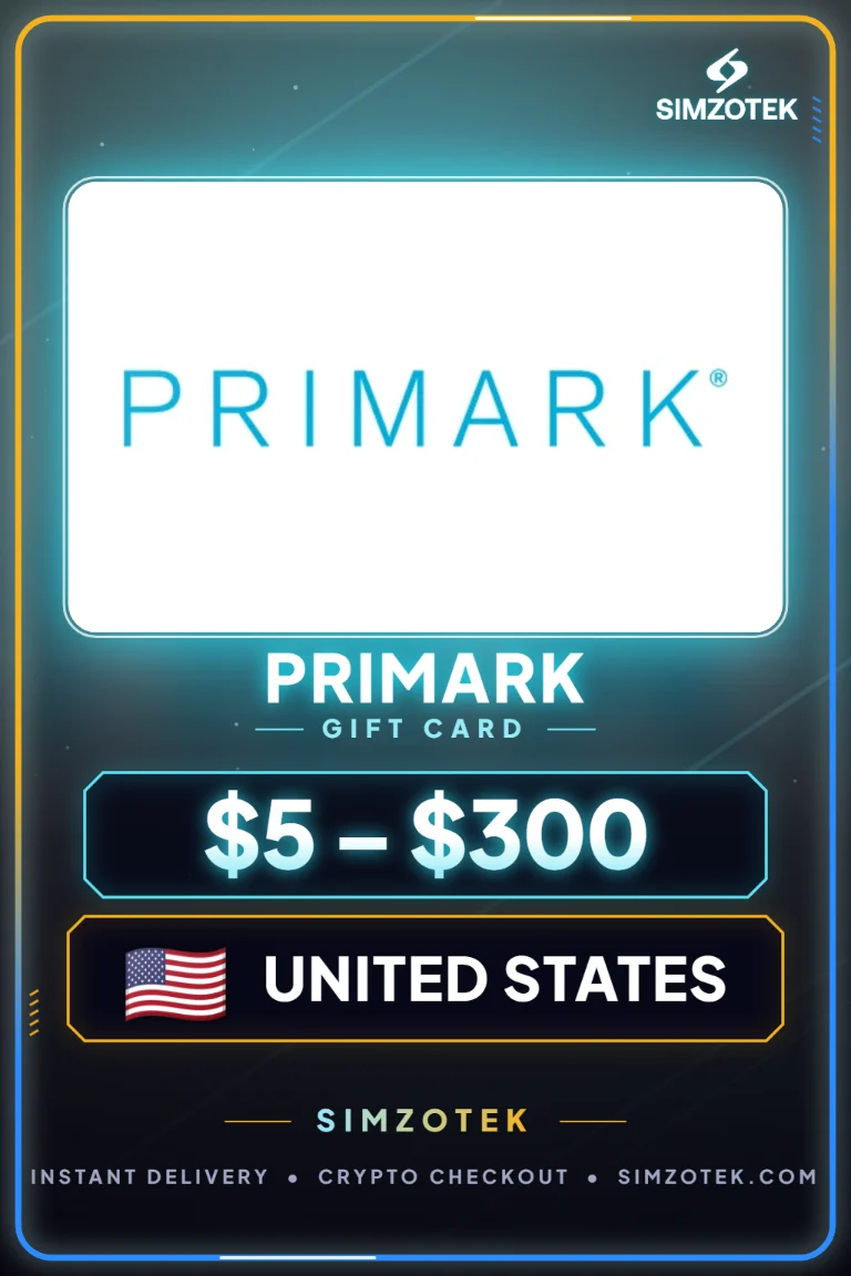 Primark Geschenkkarte (Vereinigte Staaten)