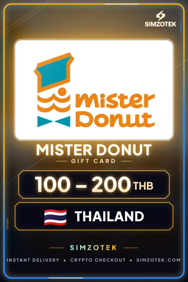 Mister Donut Gift Card (Thailand)