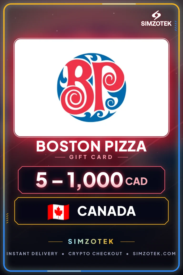 Boston Pizza 기프트카드 (캐나다)
