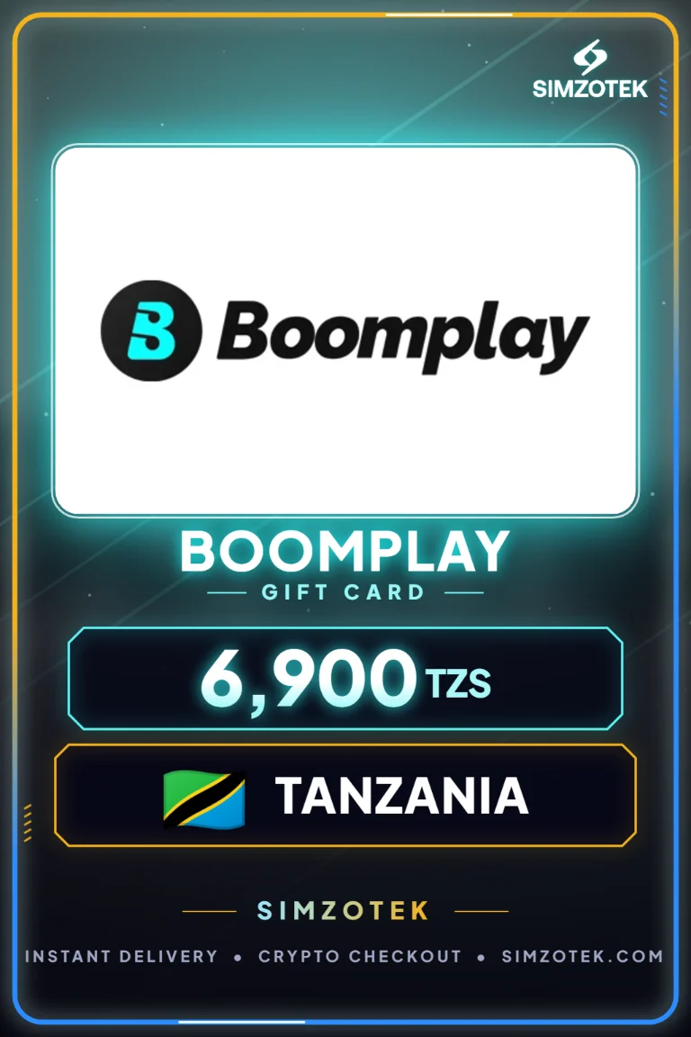 Carta regalo Boomplay (Tanzania)