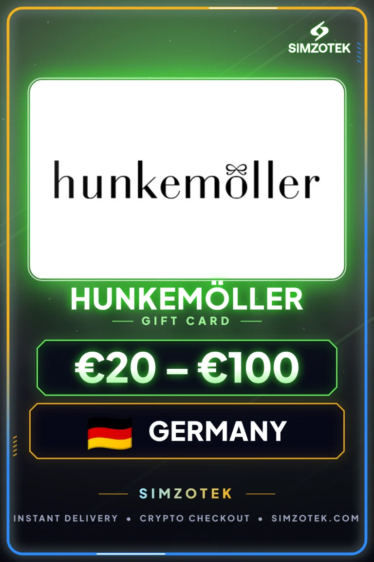 Dárková karta Hunkemöller (Německo)