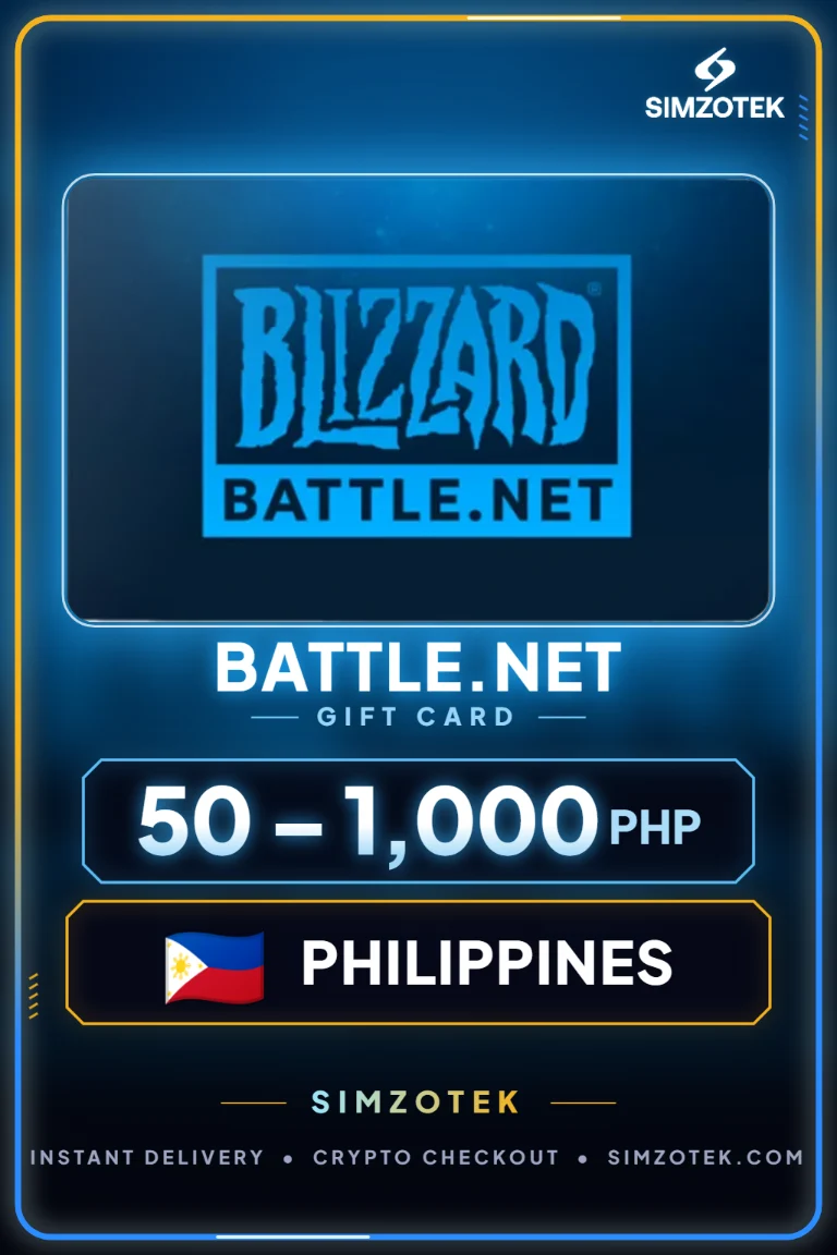 Battle.net dovanų kortelė (Filipinai)