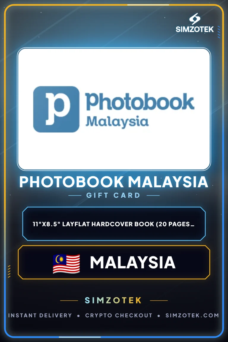 Dárková karta Photobook Malaysia (Malajsie)
