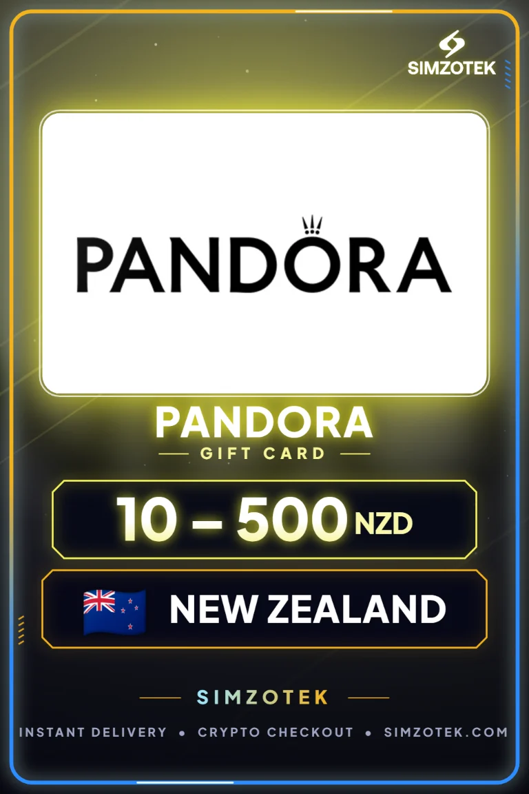 Carta regalo Pandora (Nuova Zelanda)