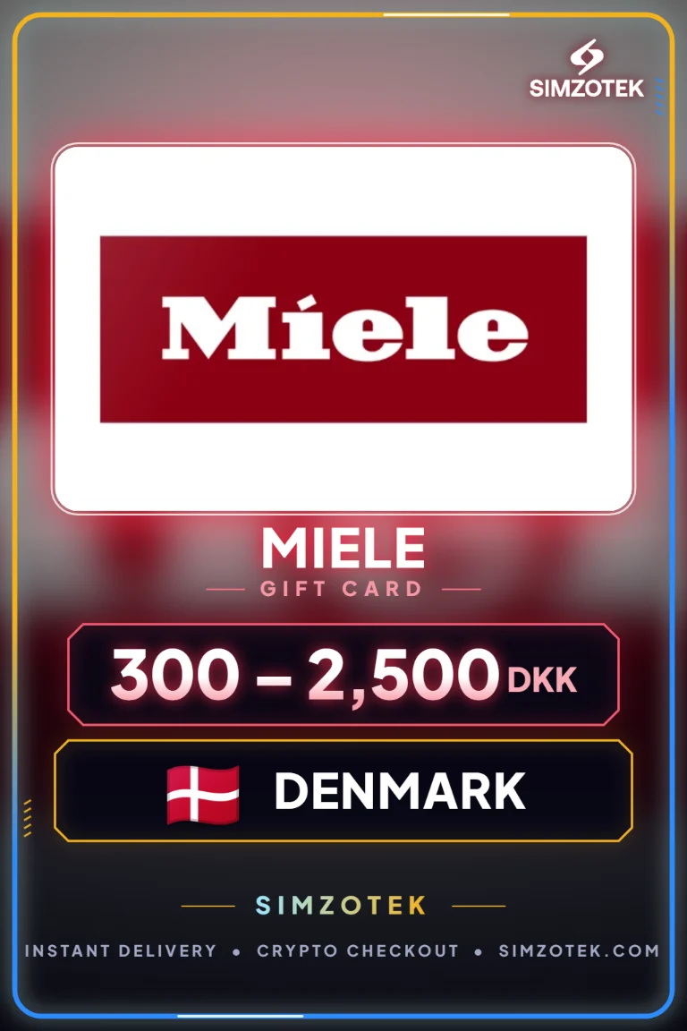 Miele dovanų kortelė (Danija)