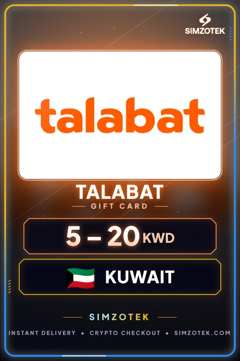 Carta regalo Talabat (Kuwait)