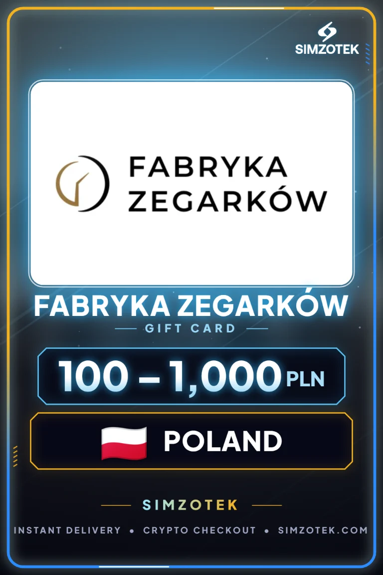 Karta podarunkowa Fabryka Zegarków (Polska)