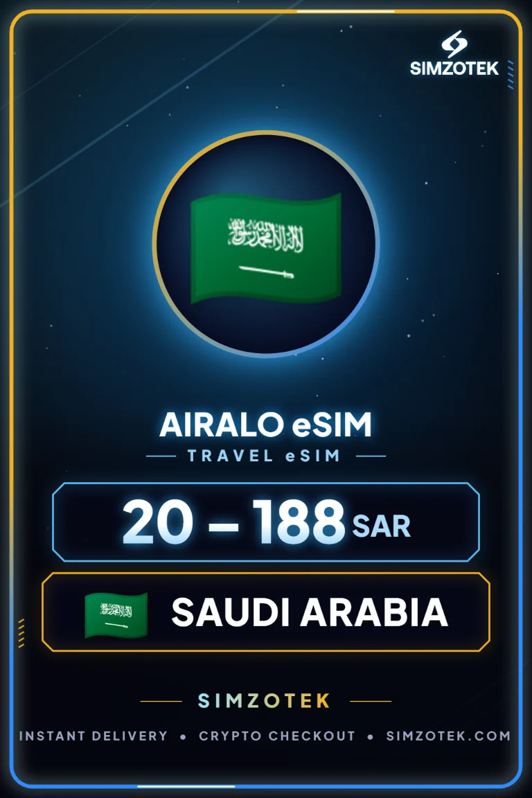 Airalo eSIM (Saudi-Arabien)