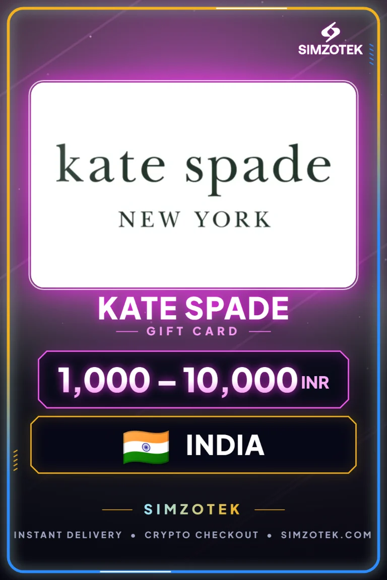Kate Spade 기프트카드 (인도)