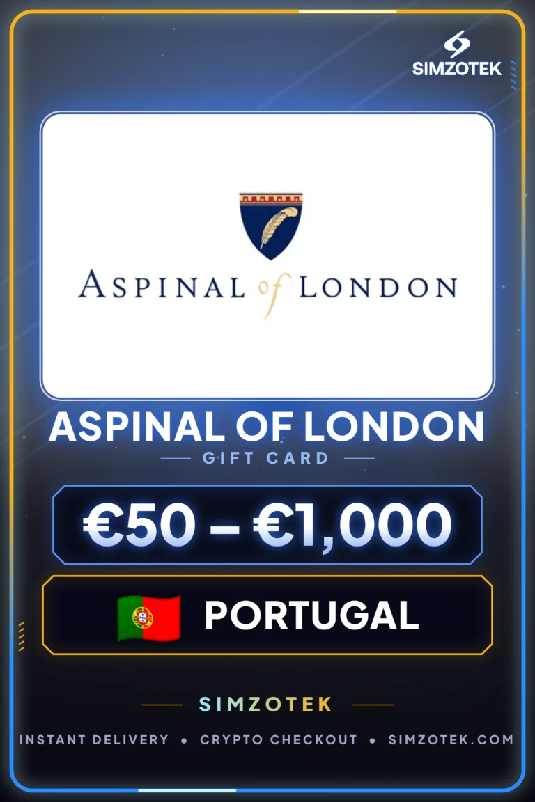 Aspinal of London 기프트카드 (포르투갈)