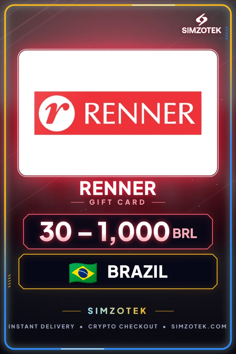 Renner dovanų kortelė (Brazilija)