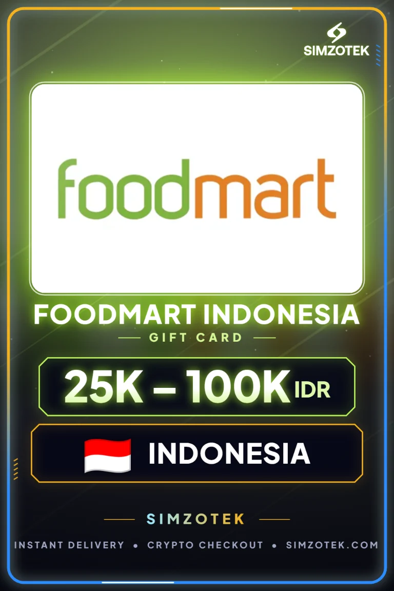 Carta regalo Foodmart Indonesia (Indonesia)