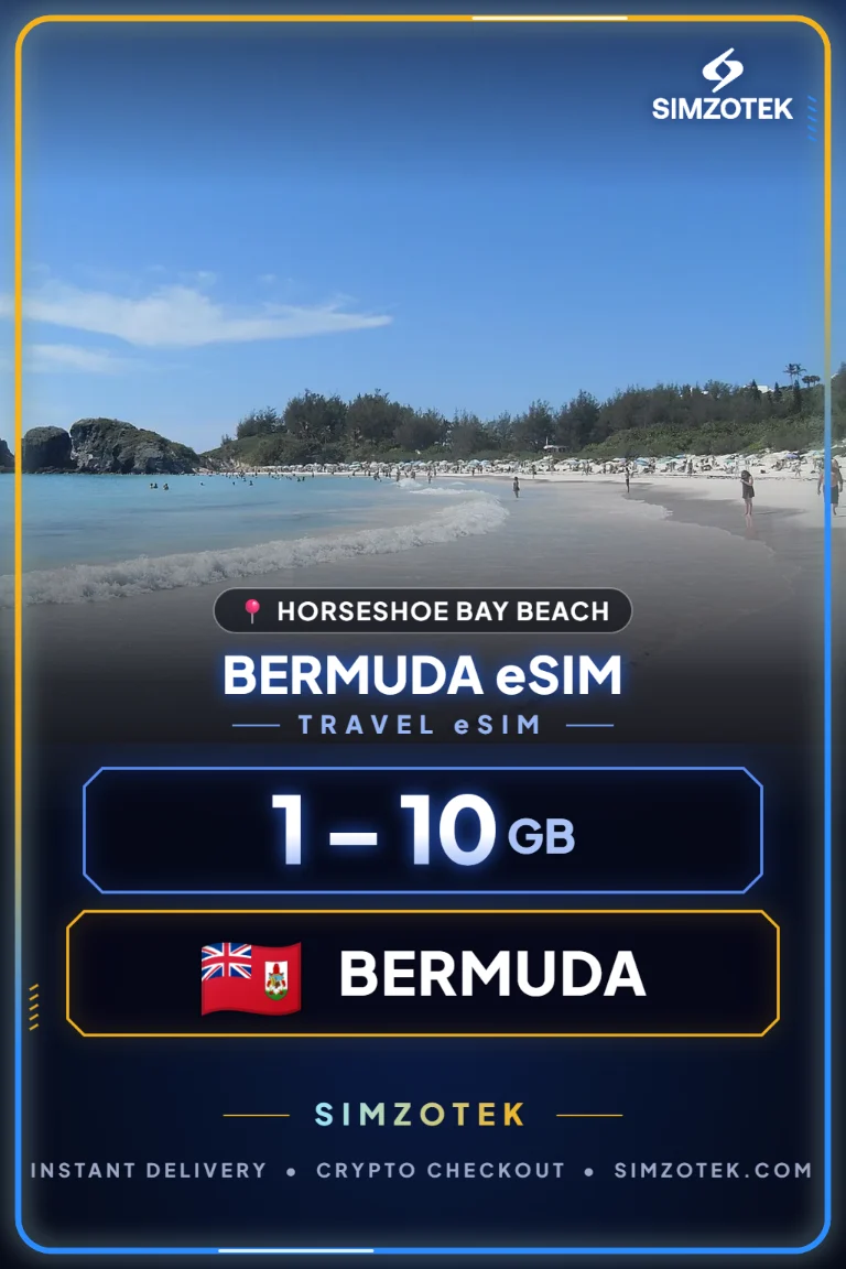 Bermuda eSIM – Data Plans