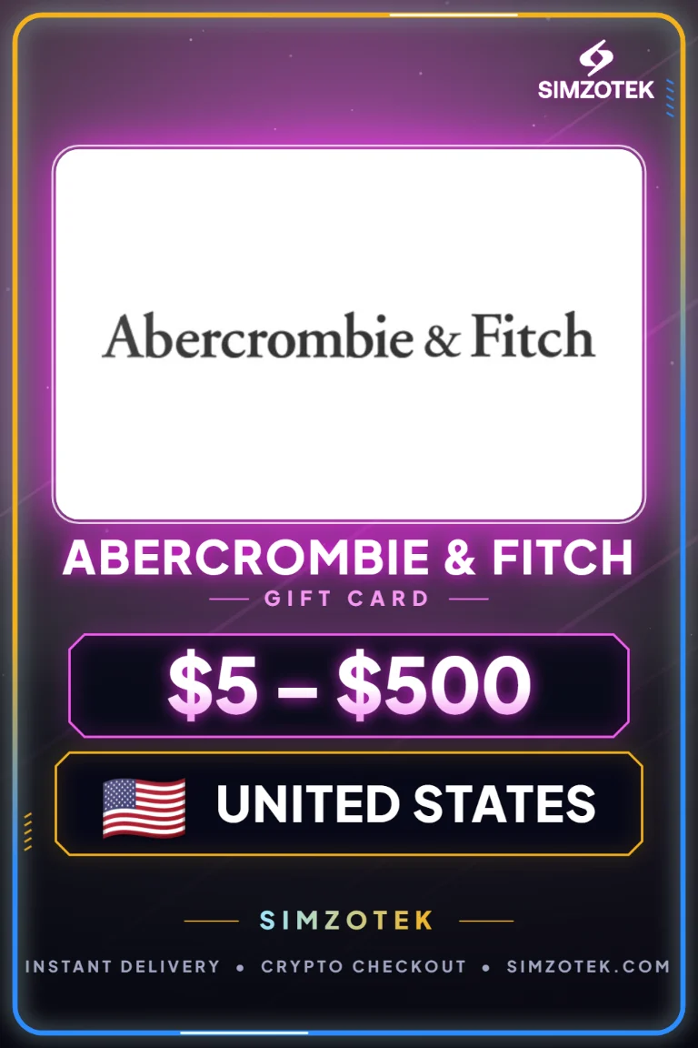 Abercrombie & Fitch dovanų kortelė (Jungtinės Valstijos)