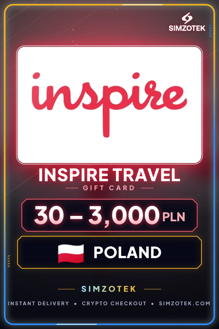 Dárková karta Inspire Travel (Polsko)