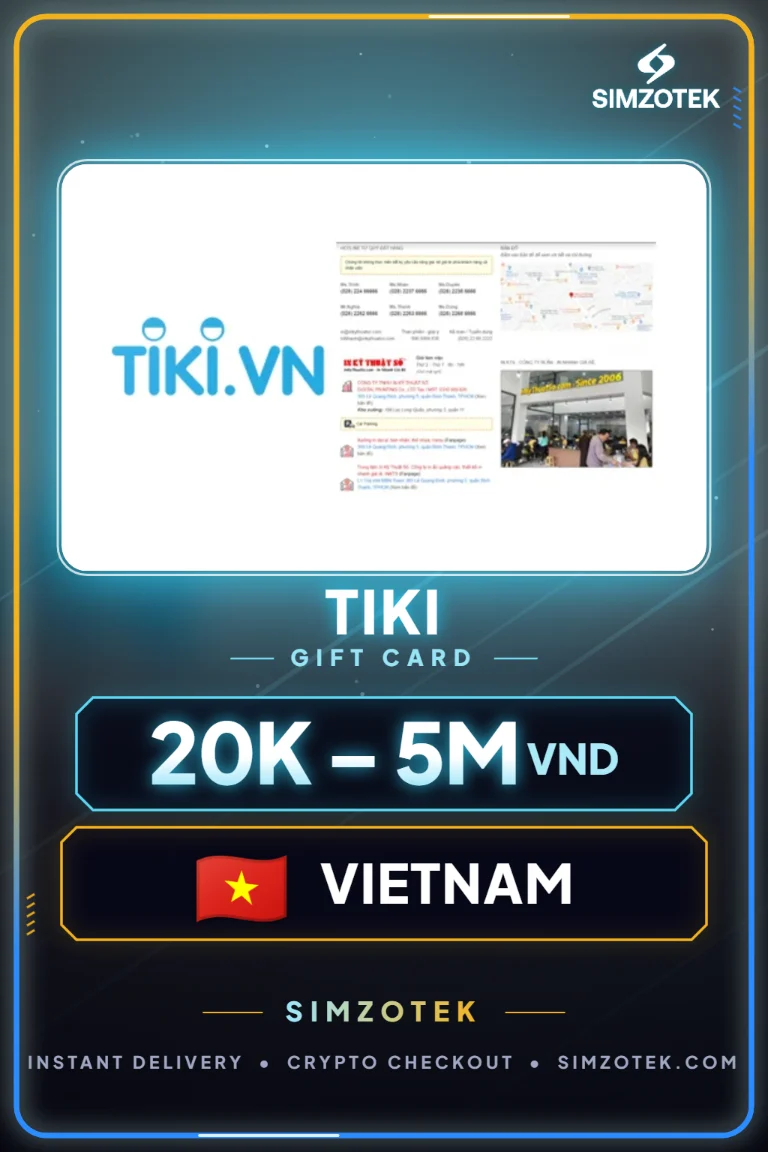 Tiki Gift Card (Vietnam)