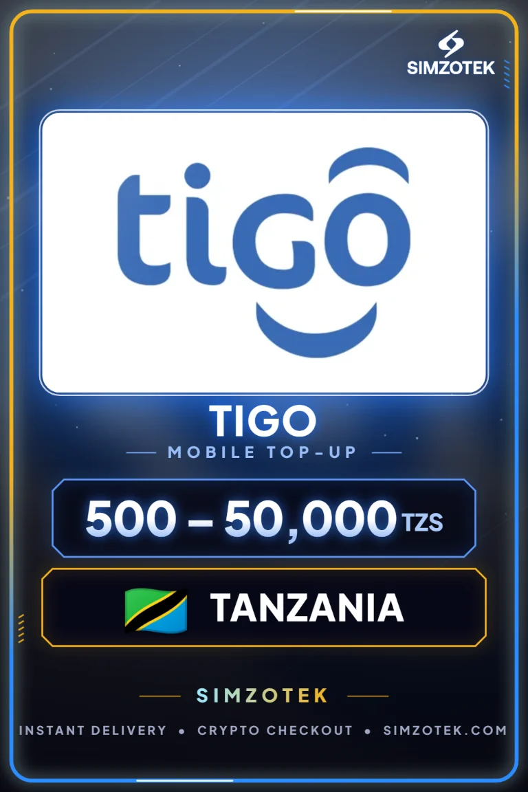 Tigo Mobile Top-Up (Tanzania)