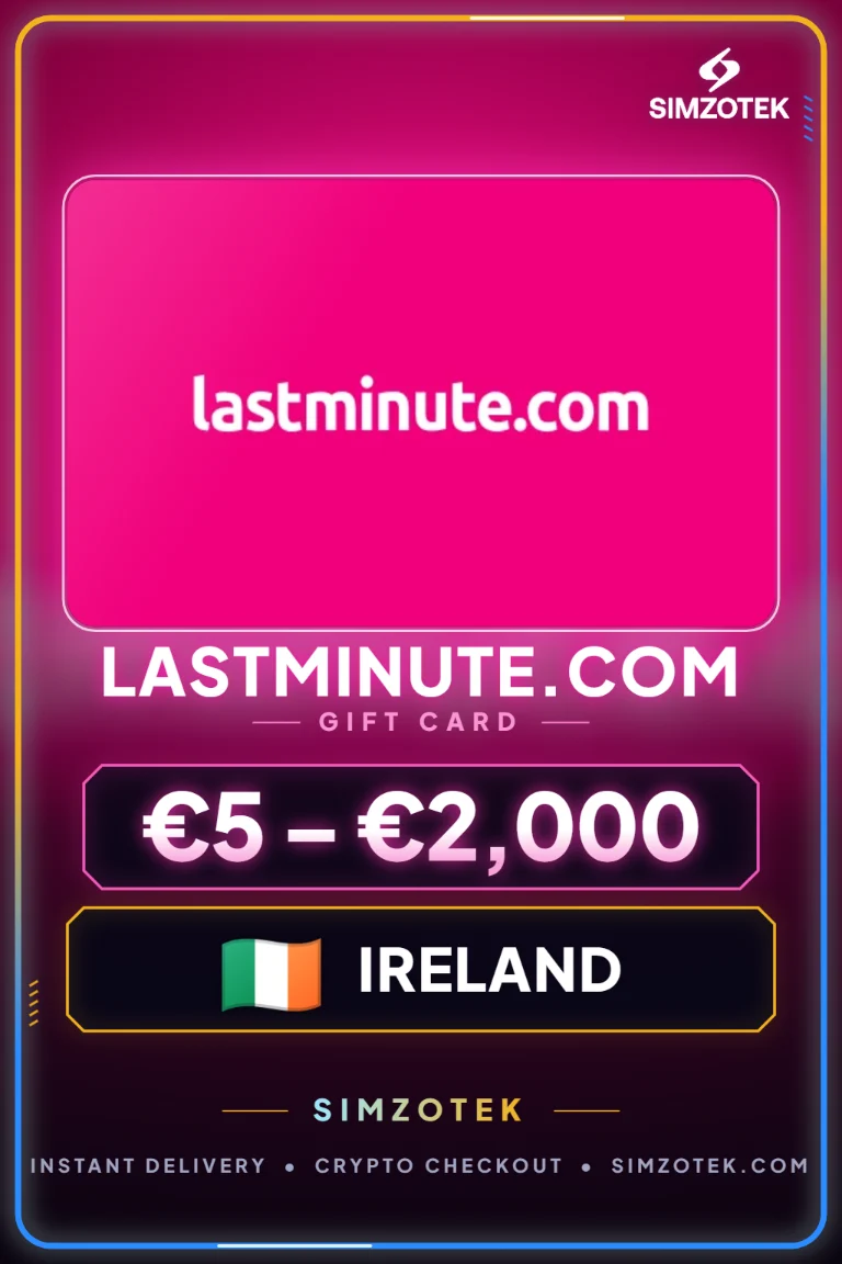 Carta regalo lastminute.com (Irlanda)