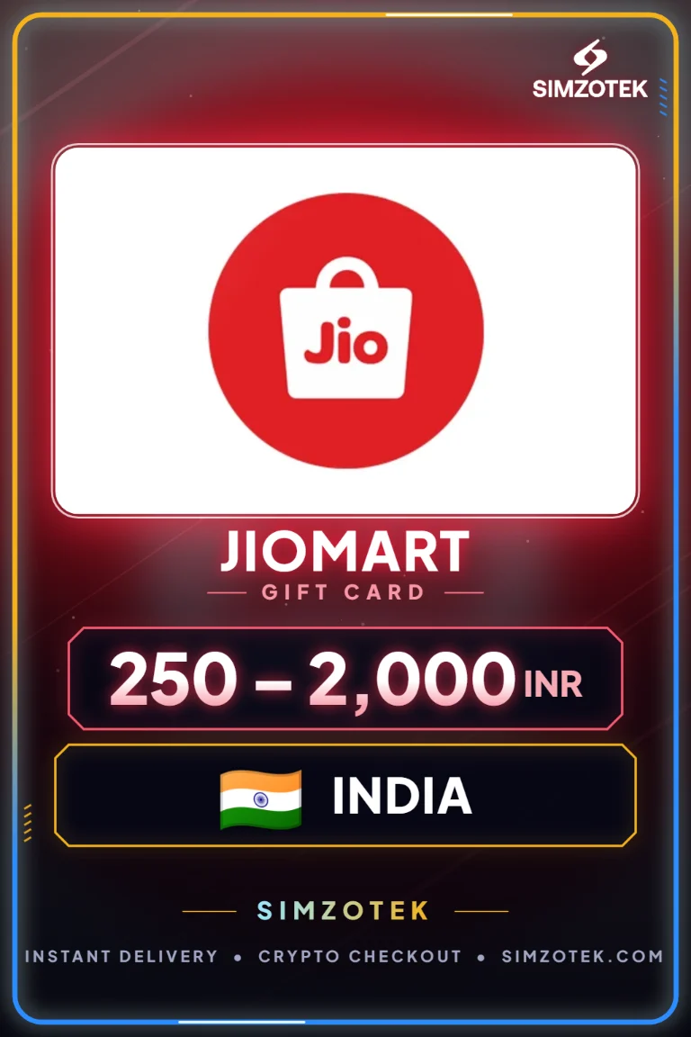 Подарок картичка JioMart (Индија)