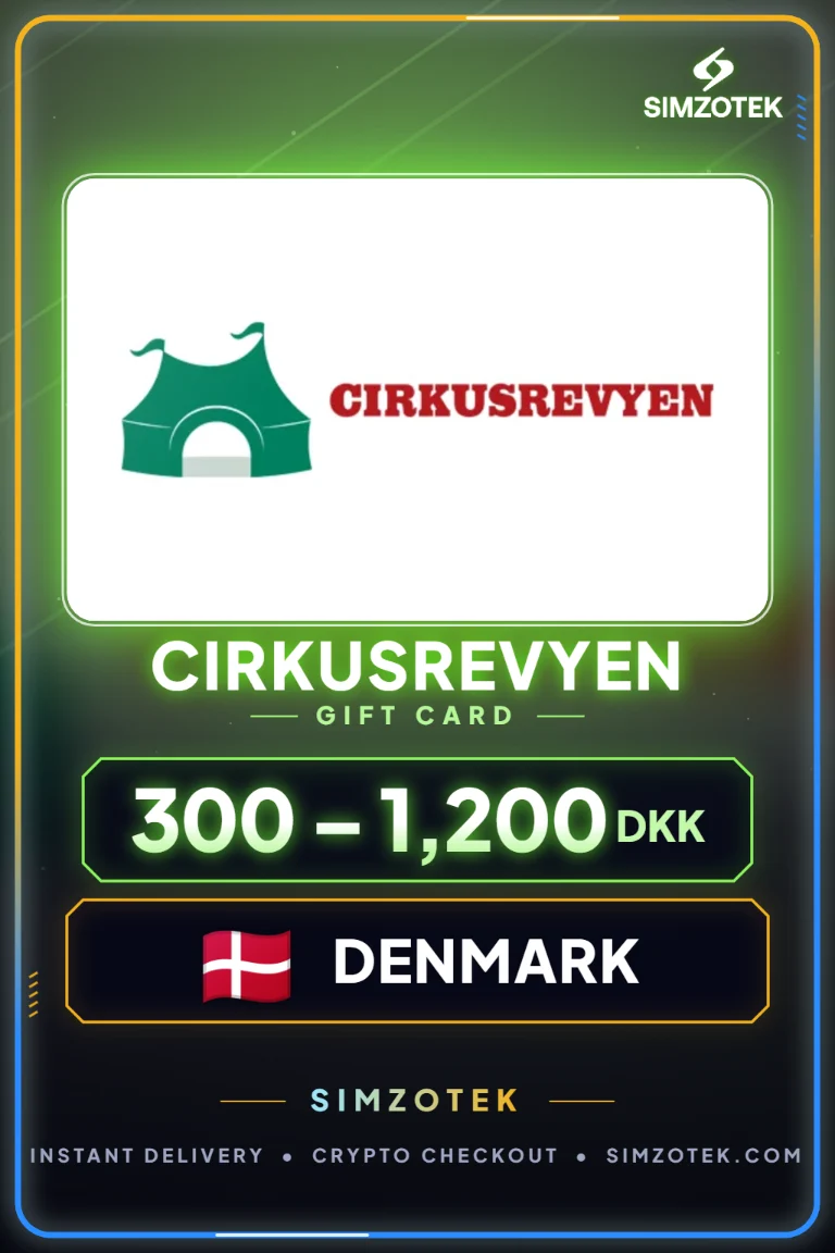 Dárková karta Cirkusrevyen (Dánsko)