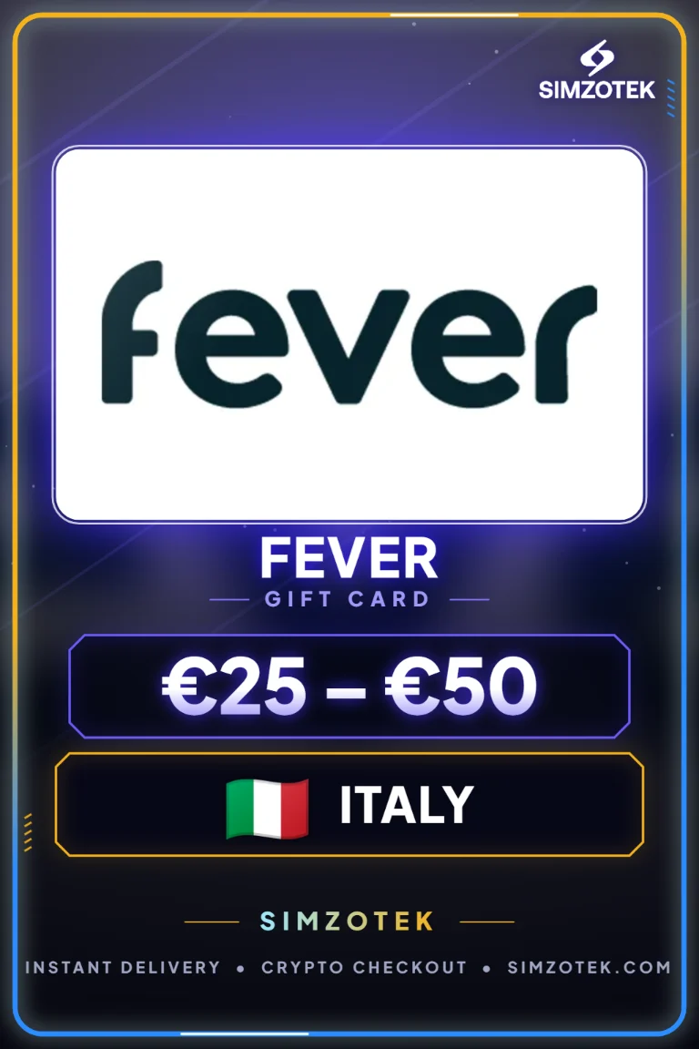 Fever Geschenkkarte (Italien)