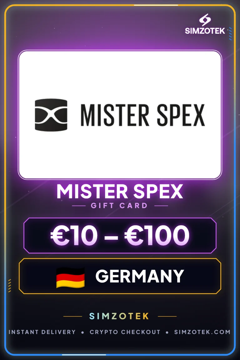 Mister Spex Gift Card (Germany)