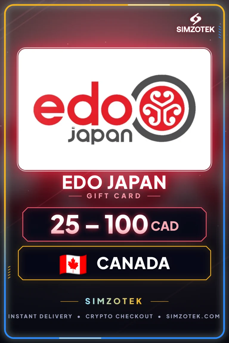 Edo Japan Gift Card (Canada)