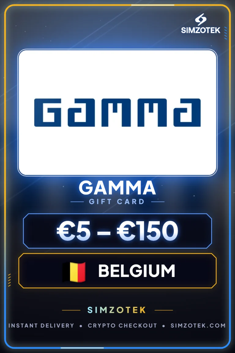 Dárková karta Gamma (Belgie)