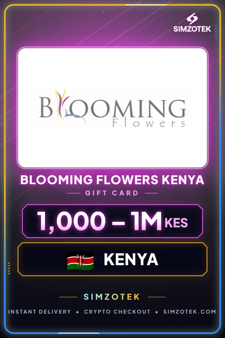 Carta regalo Blooming Flowers Kenya (Kenya)
