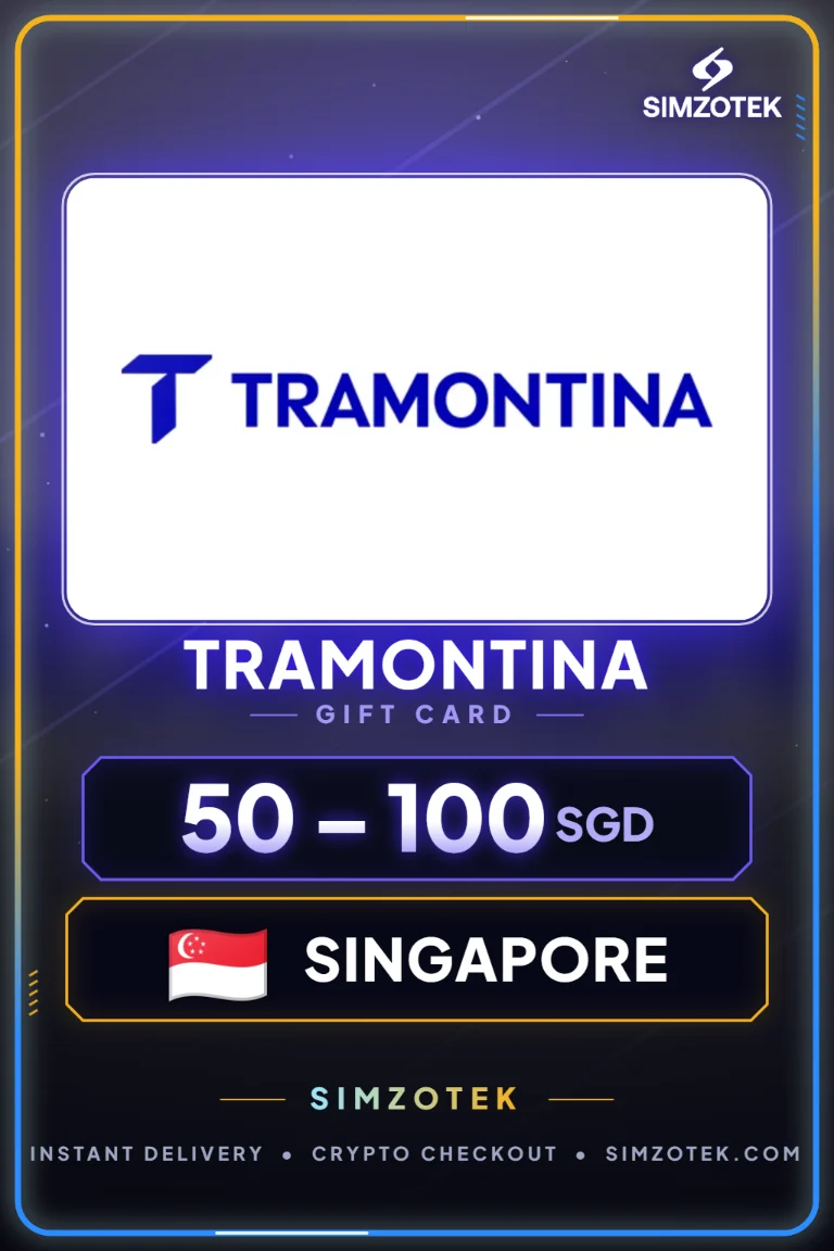 Dárková karta Tramontina (Singapur)
