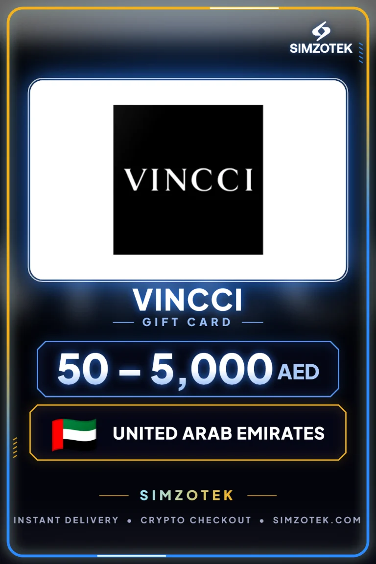 Vincci Gift Card (ສະຫະລັດອາຣັບເອມິເຣດ)