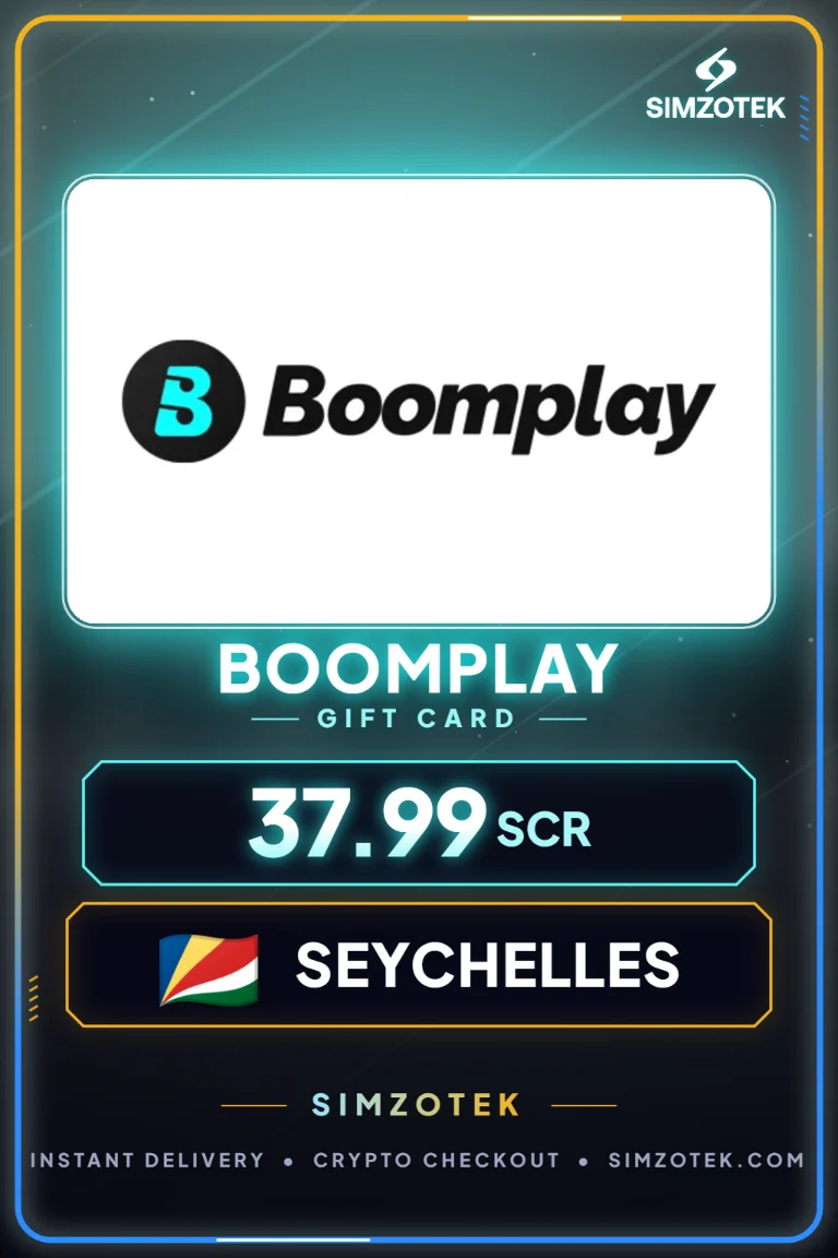 Boomplay Gift Card (Seychelles)