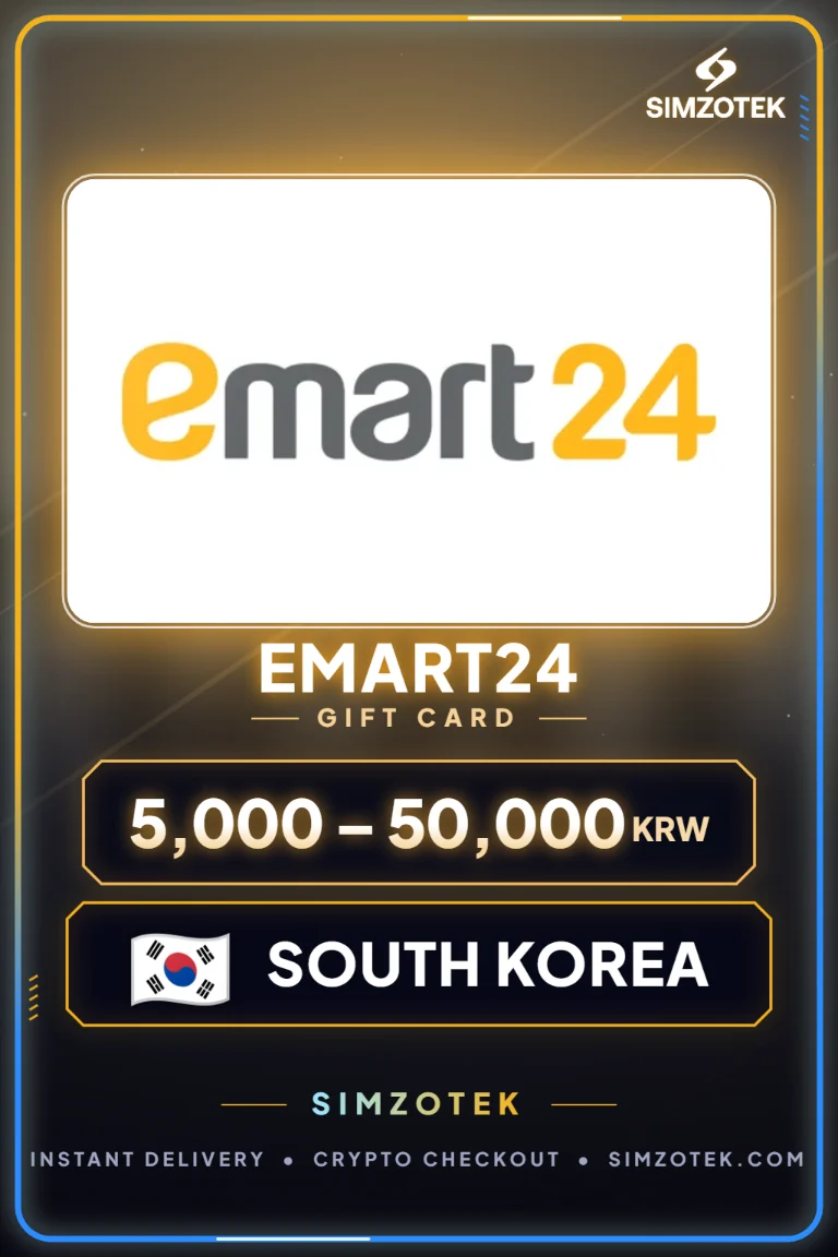 Подарок картичка Emart24 (Јужна Кореја)