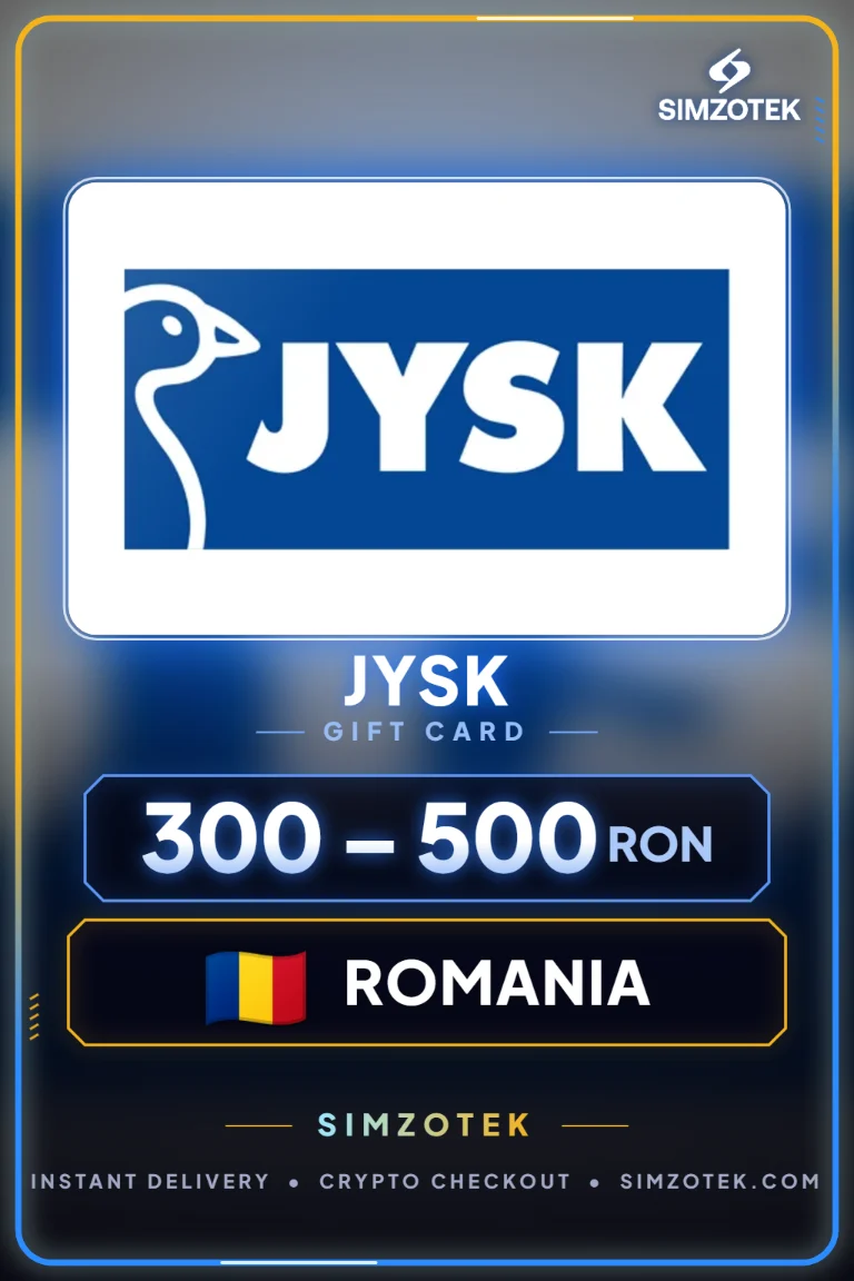 JYSK 기프트카드 (루마니아)