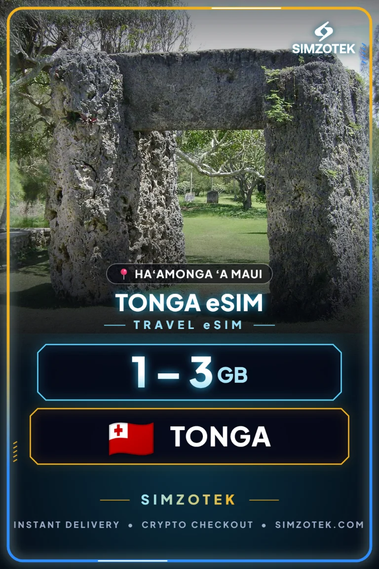 Tonga eSIM – Datentarife