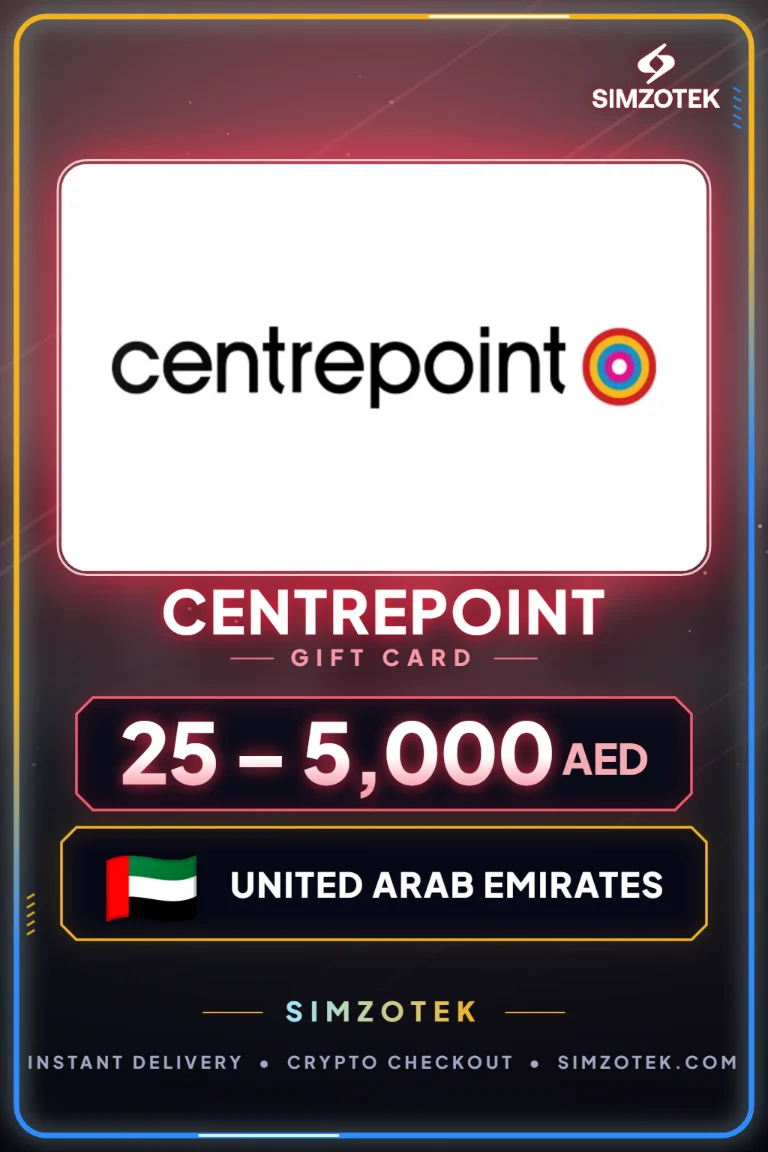 כרטיס מתנה Centrepoint (איחוד האמירויות הערביות)