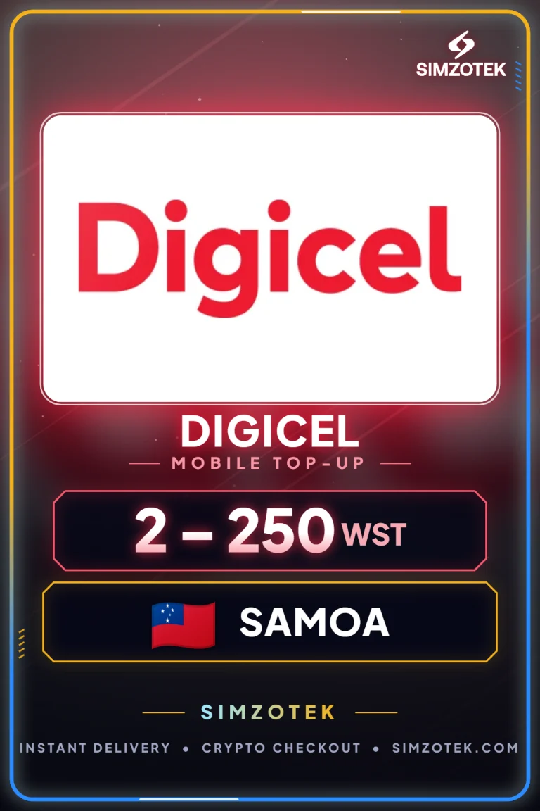 Digicel Mobile Top-Up (Samoa)
