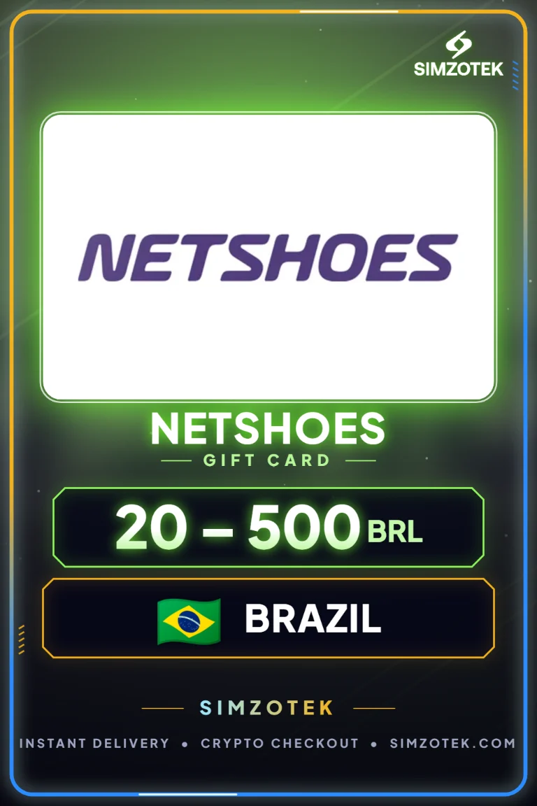 Karta podarunkowa Netshoes (Brazylia)