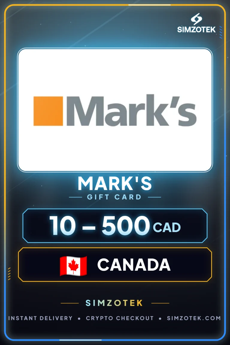 Karta podarunkowa Mark's (Kanada)