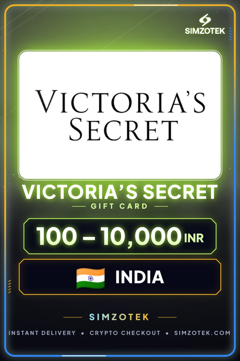 Dárková karta Victoria’s Secret (Indie)